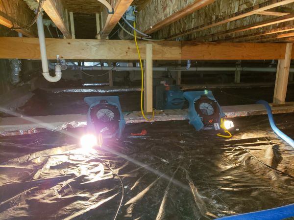 Crawlspace Water Removal in Fort Mill